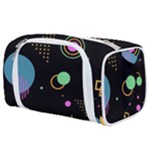 Colartive, Aesthetic, Amoled, Black, Colorful, Desenho Toiletries Pouch