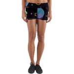 Colartive, Aesthetic, Amoled, Black, Colorful, Desenho Yoga Shorts