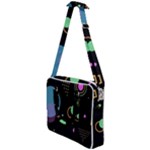 Colartive, Aesthetic, Amoled, Black, Colorful, Desenho Cross Body Office Bag