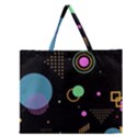 Zipper Large Tote Bag 