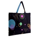 Zipper Large Tote Bag 