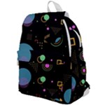 Colartive, Aesthetic, Amoled, Black, Colorful, Desenho Top Flap Backpack