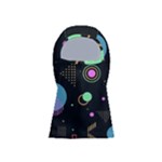 Colartive, Aesthetic, Amoled, Black, Colorful, Desenho Balaclava Face Mask