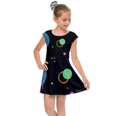 Kids  Cap Sleeve Dress 