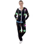 Colartive, Aesthetic, Amoled, Black, Colorful, Desenho Women s Tracksuit