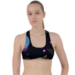 Criss Cross Racerback Sports Bra 