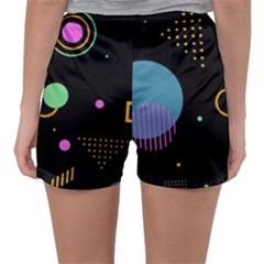 Women s Satin Sleepwear Shorts 