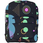 Colartive, Aesthetic, Amoled, Black, Colorful, Desenho Full Print Backpack