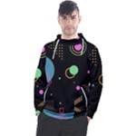 Colartive, Aesthetic, Amoled, Black, Colorful, Desenho Men s Pullover Hoodie