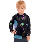 Colartive, Aesthetic, Amoled, Black, Colorful, Desenho Kids  Hooded Pullover