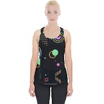 Colartive, Aesthetic, Amoled, Black, Colorful, Desenho Piece Up Tank Top