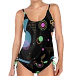 Colartive, Aesthetic, Amoled, Black, Colorful, Desenho Tankini Set