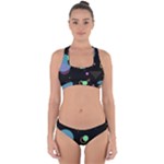 Colartive, Aesthetic, Amoled, Black, Colorful, Desenho Cross Back Hipster Bikini Set