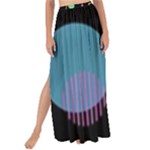 Colartive, Aesthetic, Amoled, Black, Colorful, Desenho Maxi Chiffon Tie-Up Sarong