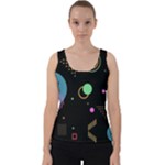 Colartive, Aesthetic, Amoled, Black, Colorful, Desenho Velvet Tank Top