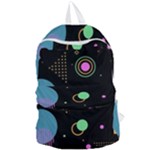 Colartive, Aesthetic, Amoled, Black, Colorful, Desenho Foldable Lightweight Backpack