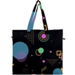 Colartive, Aesthetic, Amoled, Black, Colorful, Desenho Canvas Travel Bag