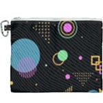 Colartive, Aesthetic, Amoled, Black, Colorful, Desenho Canvas Cosmetic Bag (XXXL)