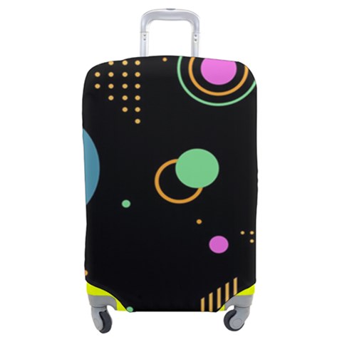 Colartive, Aesthetic, Amoled, Black, Colorful, Desenho Luggage Cover (Medium) from ArtsNow.com