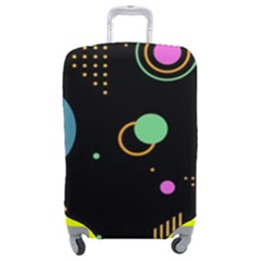 Colartive, Aesthetic, Amoled, Black, Colorful, Desenho Luggage Cover (Medium) from ArtsNow.com