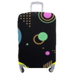 Colartive, Aesthetic, Amoled, Black, Colorful, Desenho Luggage Cover (Medium)