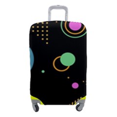 Colartive, Aesthetic, Amoled, Black, Colorful, Desenho Luggage Cover (Small) from ArtsNow.com