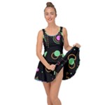 Colartive, Aesthetic, Amoled, Black, Colorful, Desenho Inside Out Casual Dress