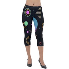 Lightweight Velour Capri Leggings  