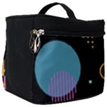 Colartive, Aesthetic, Amoled, Black, Colorful, Desenho Make Up Travel Bag (Big)