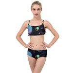 Colartive, Aesthetic, Amoled, Black, Colorful, Desenho Layered Top Bikini Set