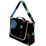 Colartive, Aesthetic, Amoled, Black, Colorful, Desenho Box Up Messenger Bag