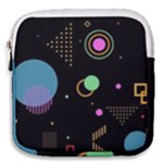 Colartive, Aesthetic, Amoled, Black, Colorful, Desenho Mini Square Pouch