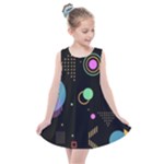 Colartive, Aesthetic, Amoled, Black, Colorful, Desenho Kids  Summer Dress