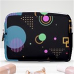 Colartive, Aesthetic, Amoled, Black, Colorful, Desenho Make Up Pouch (Medium)