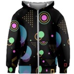 Colartive, Aesthetic, Amoled, Black, Colorful, Desenho Kids  Zipper Hoodie Without Drawstring