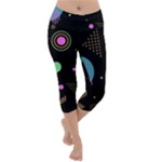 Colartive, Aesthetic, Amoled, Black, Colorful, Desenho Lightweight Velour Capri Yoga Leggings