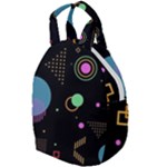 Colartive, Aesthetic, Amoled, Black, Colorful, Desenho Travel Backpack