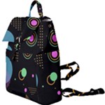 Colartive, Aesthetic, Amoled, Black, Colorful, Desenho Buckle Everyday Backpack