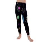 Colartive, Aesthetic, Amoled, Black, Colorful, Desenho Kids  Lightweight Velour Leggings