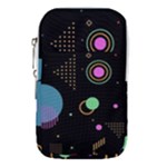 Colartive, Aesthetic, Amoled, Black, Colorful, Desenho Waist Pouch (Small)