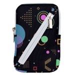 Colartive, Aesthetic, Amoled, Black, Colorful, Desenho Belt Pouch Bag (Small)