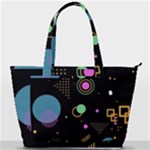 Colartive, Aesthetic, Amoled, Black, Colorful, Desenho Back Pocket Shoulder Bag 