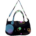 Colartive, Aesthetic, Amoled, Black, Colorful, Desenho Removable Strap Handbag