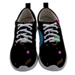 Colartive, Aesthetic, Amoled, Black, Colorful, Desenho Women Athletic Shoes