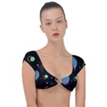 Colartive, Aesthetic, Amoled, Black, Colorful, Desenho Cap Sleeve Ring Bikini Top