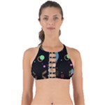 Colartive, Aesthetic, Amoled, Black, Colorful, Desenho Perfectly Cut Out Bikini Top