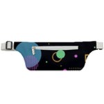 Colartive, Aesthetic, Amoled, Black, Colorful, Desenho Active Waist Bag