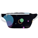 Colartive, Aesthetic, Amoled, Black, Colorful, Desenho Waist Bag 