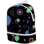 Colartive, Aesthetic, Amoled, Black, Colorful, Desenho Zip Bottom Backpack