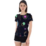 Colartive, Aesthetic, Amoled, Black, Colorful, Desenho Back Cut Out Sport T-Shirt